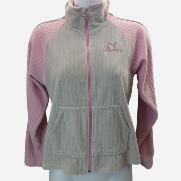Puma Y2K Ribbed Track Jacket - Picture 1 of 8
